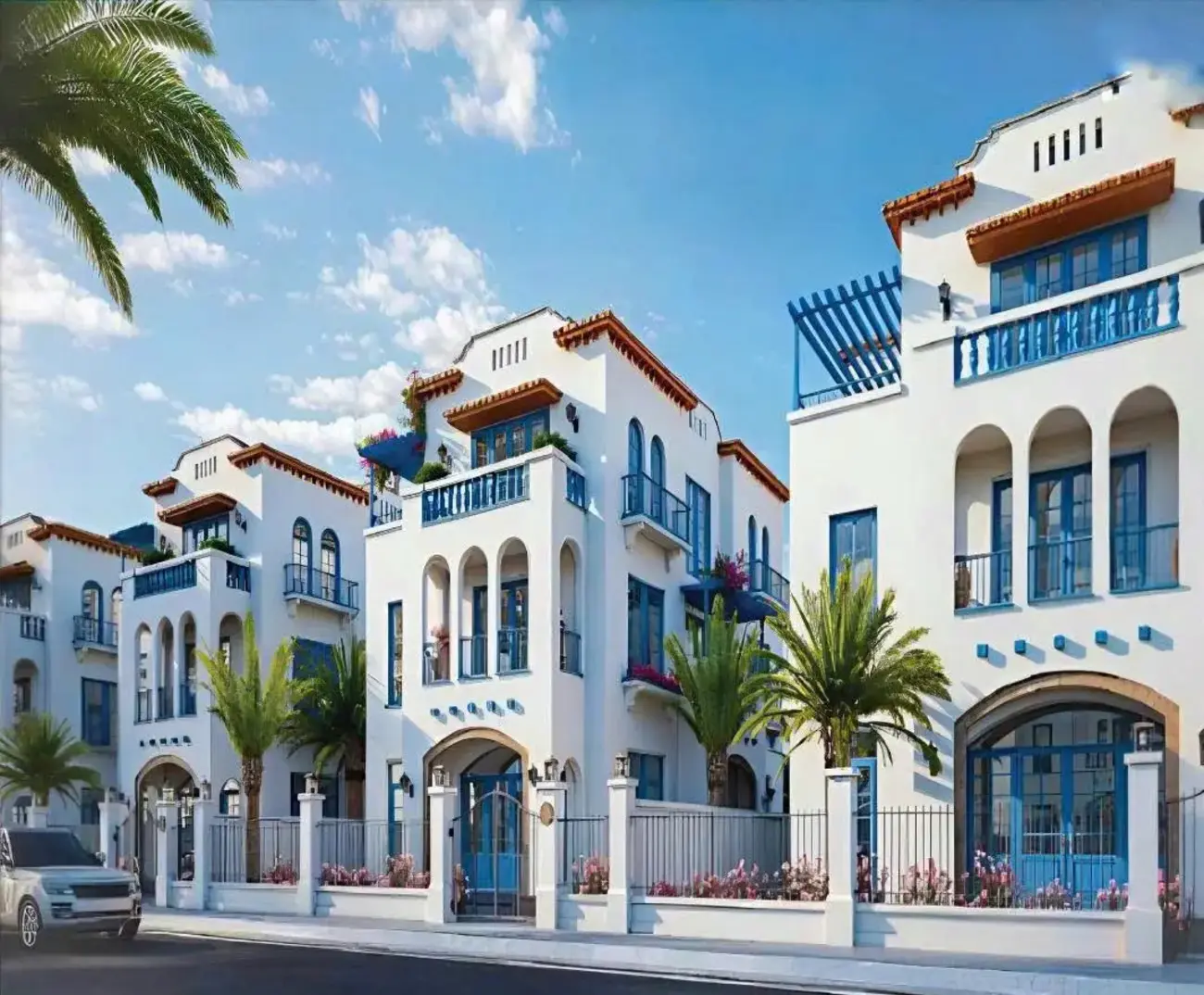 Nhà mẫu Vinhomes Green Paradise -Biệt thự phong cách kiến trúc đa dạng tại Vinhomes Green