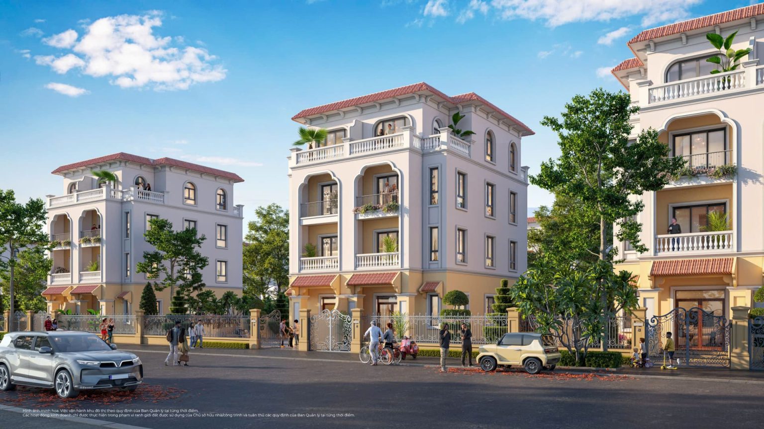 Biệt thự Vinhomes Cần Giờ được thiết kế theo phong cách Địa Trung Hải sang trọng, diện tích lớn, chiều cao 3 tầng, quy hoạch thấp tầng và không gian sân vườn riêng tư trong khu nghỉ dưỡng ven biển.