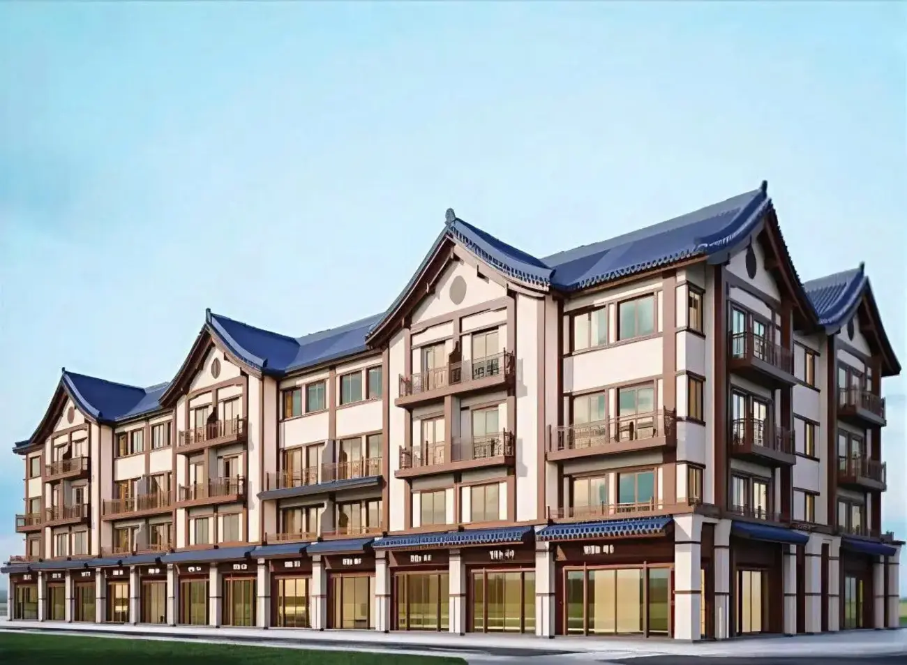 Mẫu nhà Vinhomes Green Paradise Cần Giờ với thiết kế kiến trúc độc đáo, kết hợp hài hòa giữa truyền thống và hiện đại, mang đến không gian sống xanh, thông minh và nghỉ dưỡng ven biển.