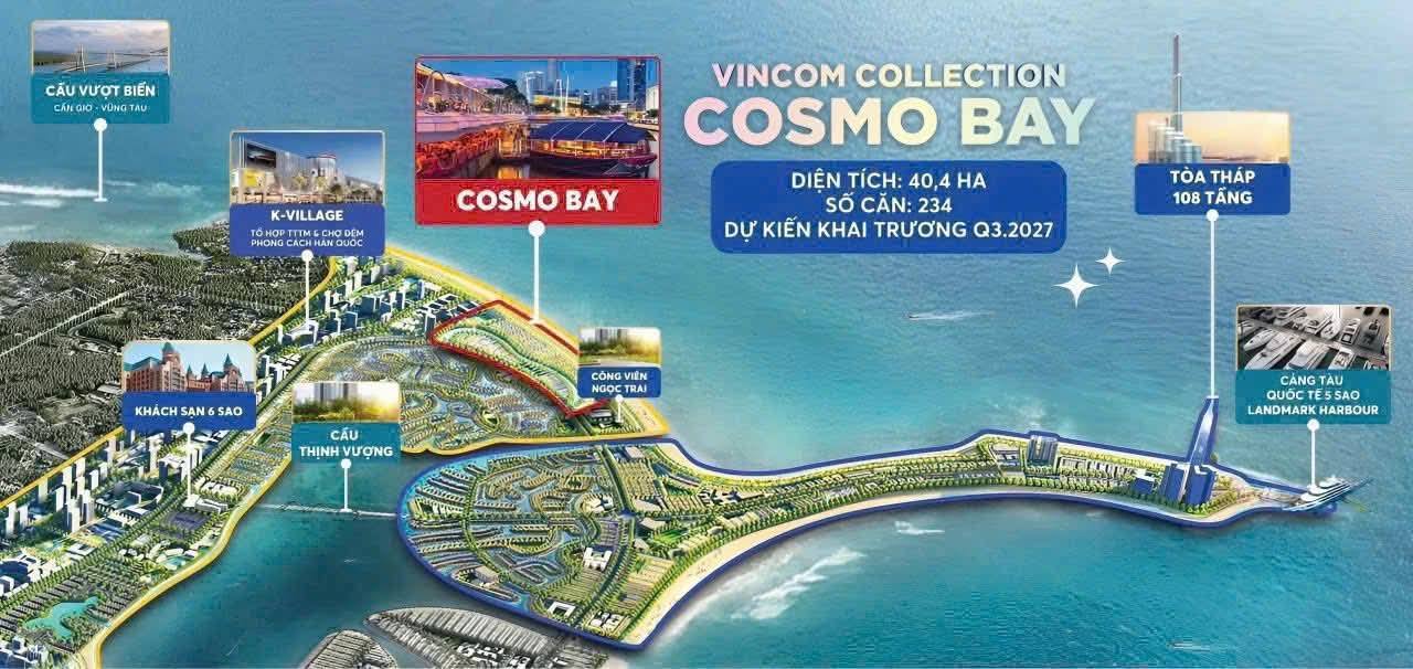 Cosmo bay vinhomes green paradise