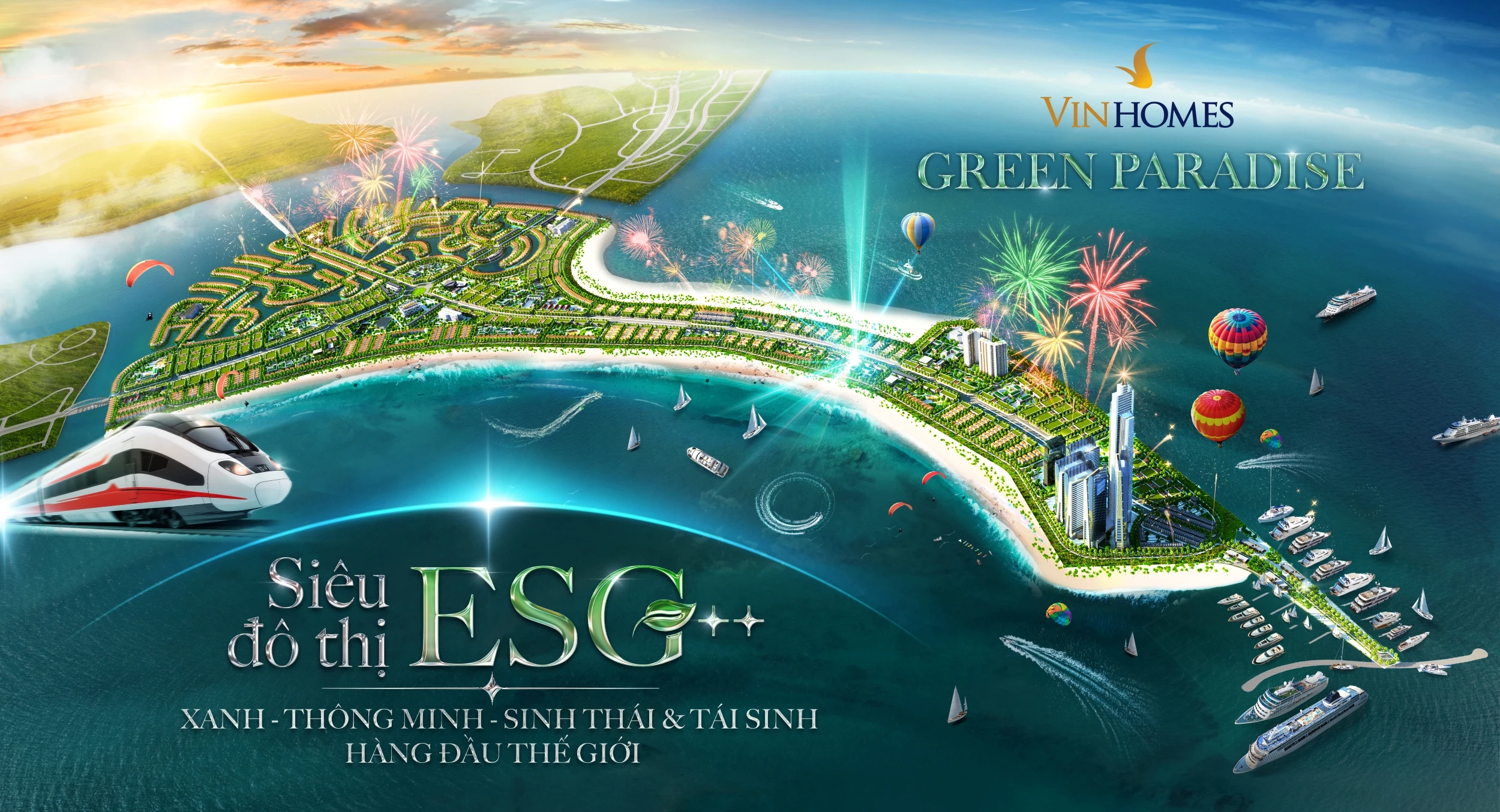 vinhomes green paradise thị trường bất động sản ven biển 